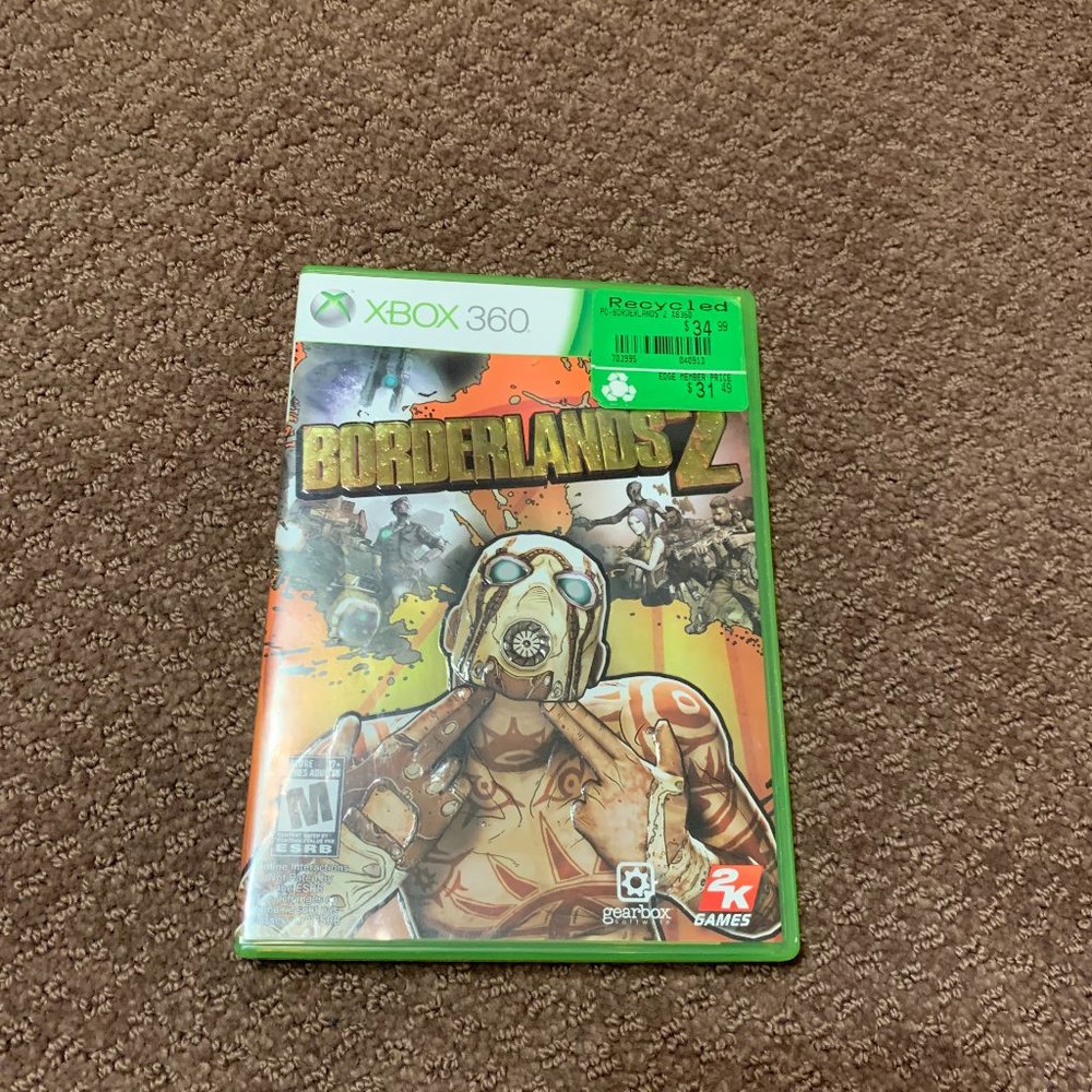 BorderLands 2 Xbox 360 games (3 for $20)